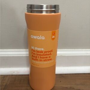 Owala Insulated Tumbler bottle only, no lid peach blossom tangy tango 24 oz